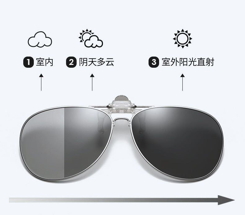 Damen Sichtwechselnde Sonnenbrille mit UV-Schutz Karnz