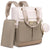 Unisex multifunktionale Handtasche mit abnehmbarem Zubehör Karnz