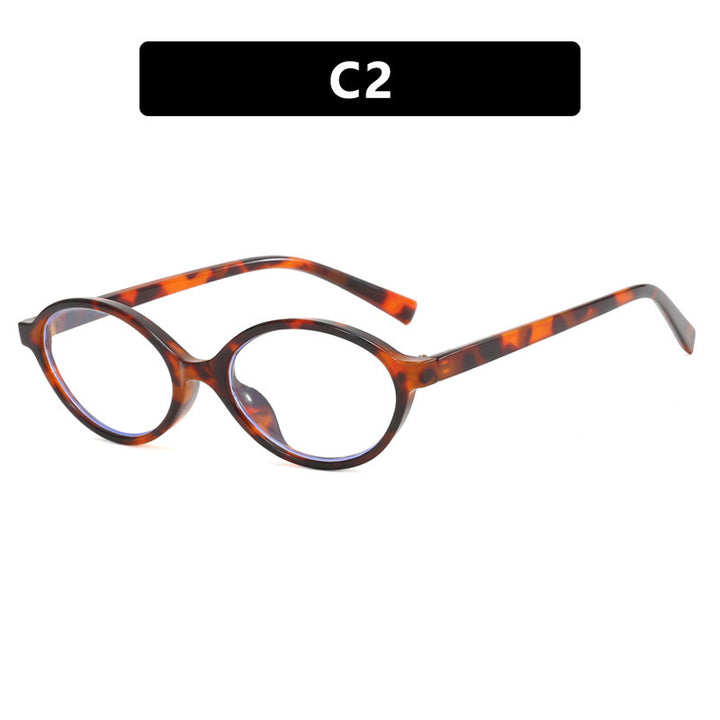 Damen modische Sonnenbrille mit einzigartigem ovalen Design Karnz