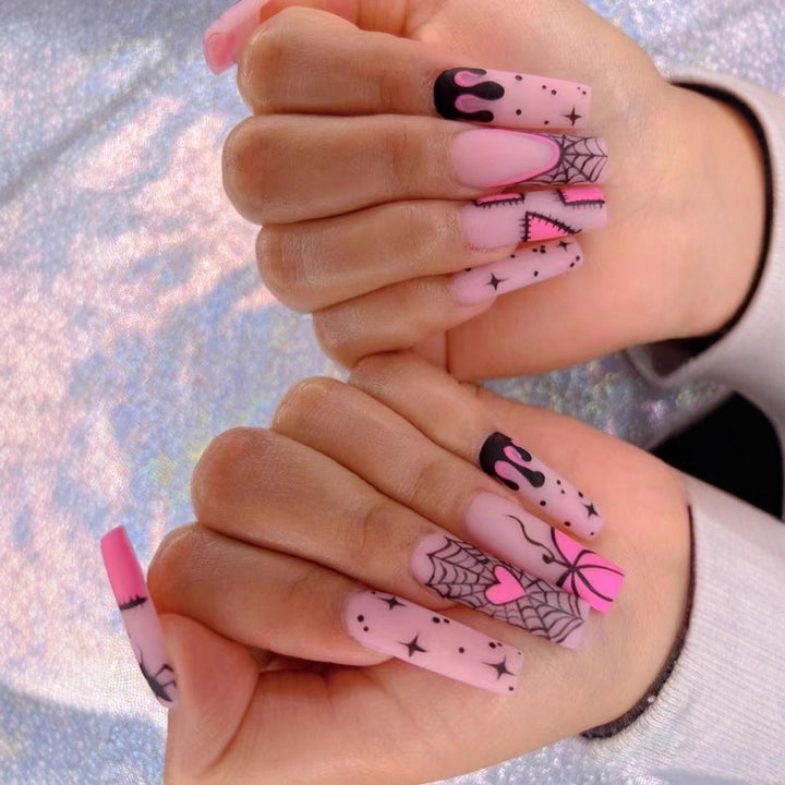Künstlerisches Halloween-Nagelkunst-Design-Set  1790958074