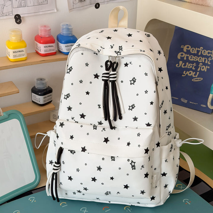 Lässig Leichter Sternen-Print Rucksack Karnz