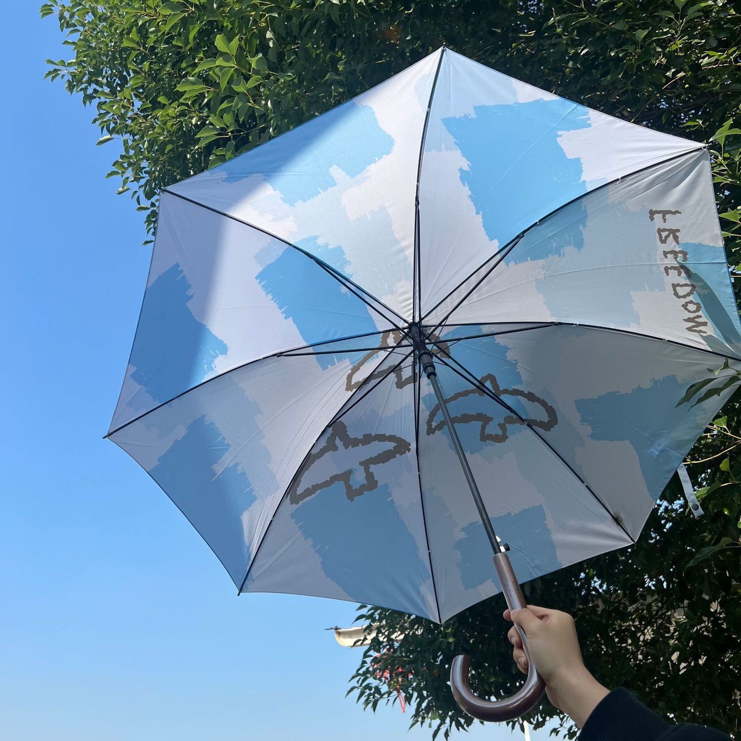 Damen Faltbarer Regenschirm mit geschmackvollem Design Karnz