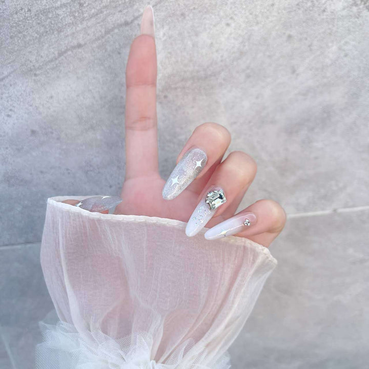 Glitzerndes Nagelkunst-Design-Set