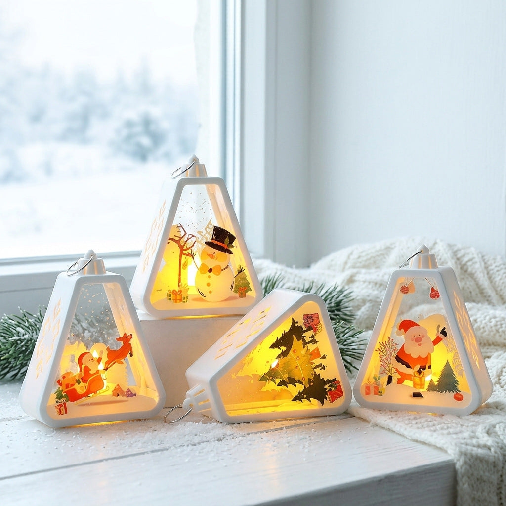 Weihnachtslaterne im modernen Design