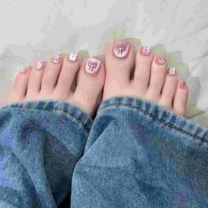 Professionelle Pediküre Nail Art Karnz
