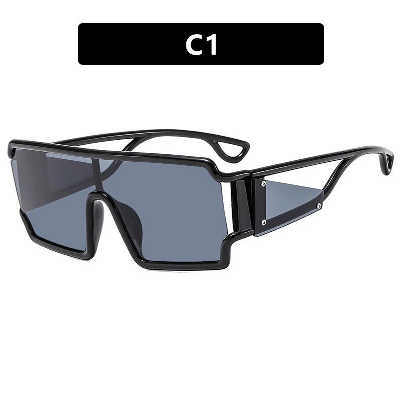 Damen modische Sportsonnenbrille mit futuristischem Design Karnz