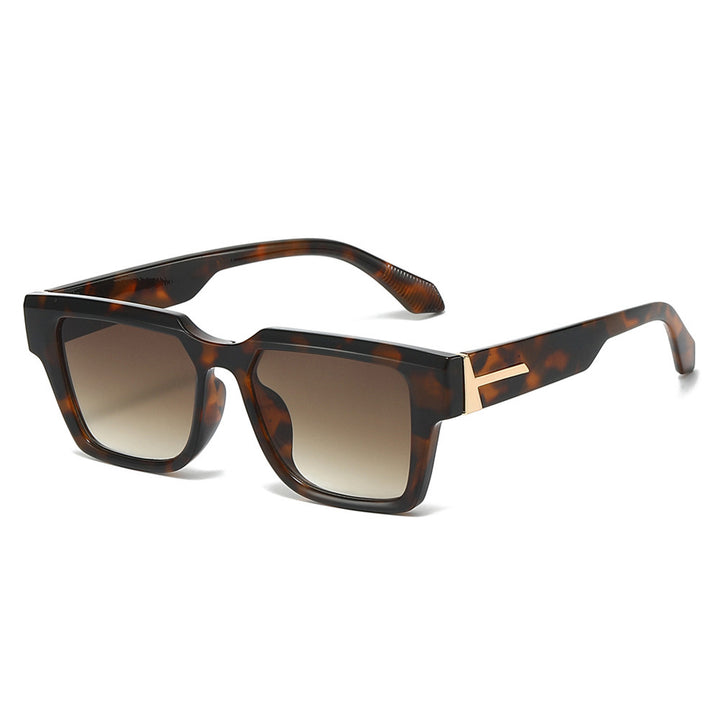 Oversized Quadrat Rahmen Mode Sonnenbrillen Karnz