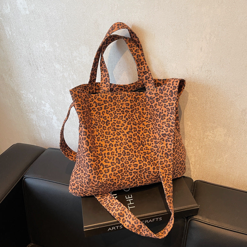 Trendige Leopardenmuster Tote Bag