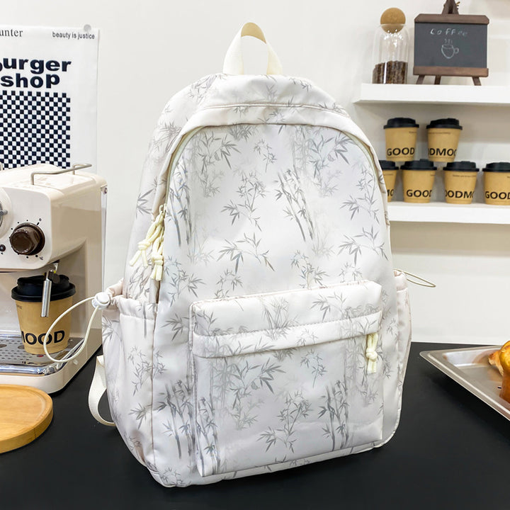 Stylischer Blumenmuster-Rucksack Karnz
