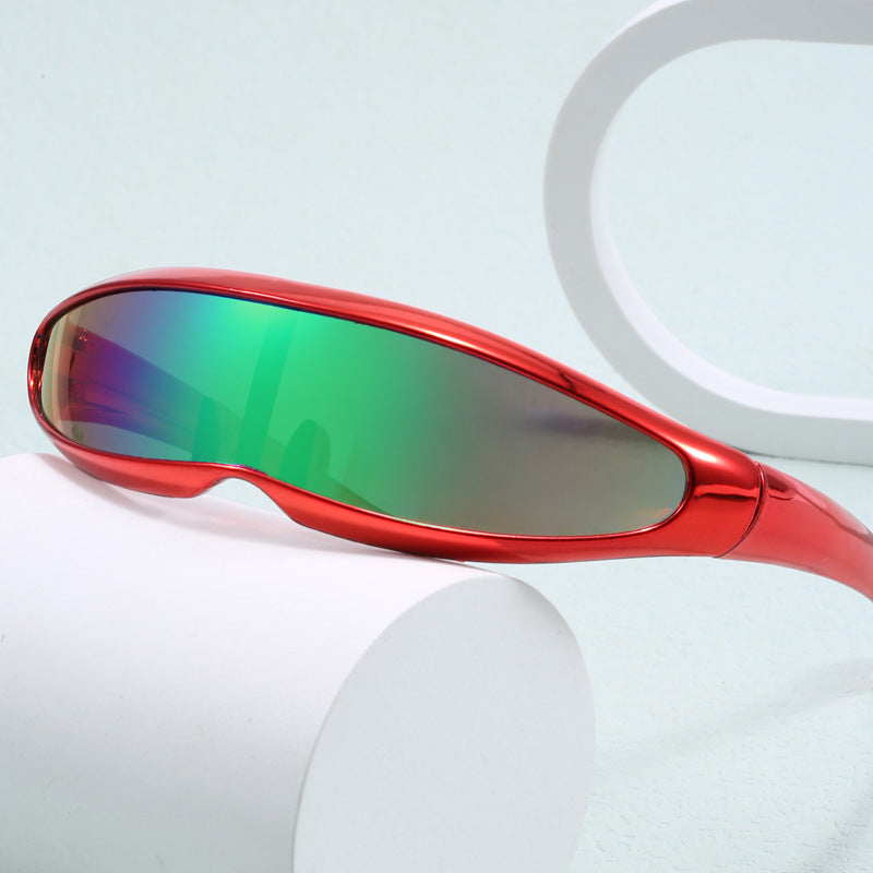 Damen Sportliche Schutz-Sonnenbrille mit aerodynamischem Design Karnz
