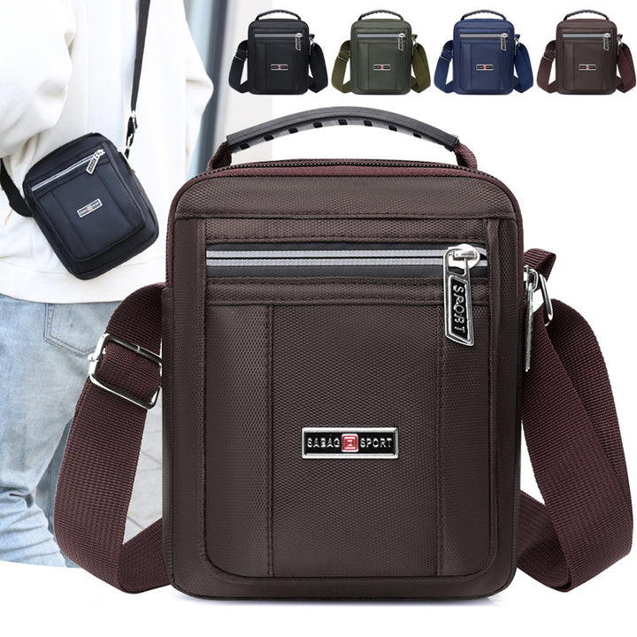 Strukturierte Crossbody-Organizer-Tasche