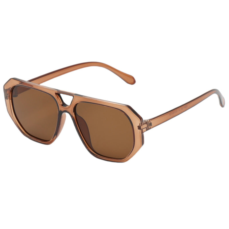 Damen auffällige oversized Sonnenbrille mit einzigartigem Rahmen Karnz