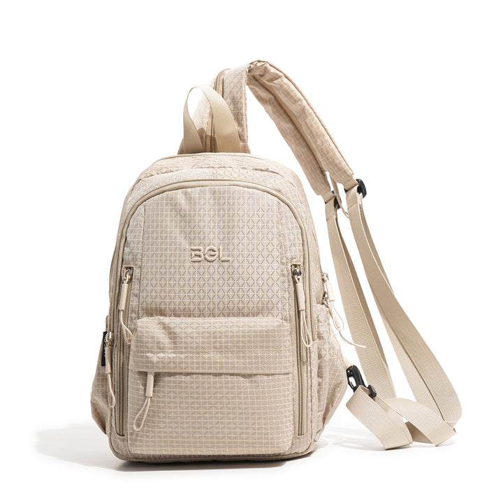 Texturierter Mehrfach-Taschen-Rucksack Karnz