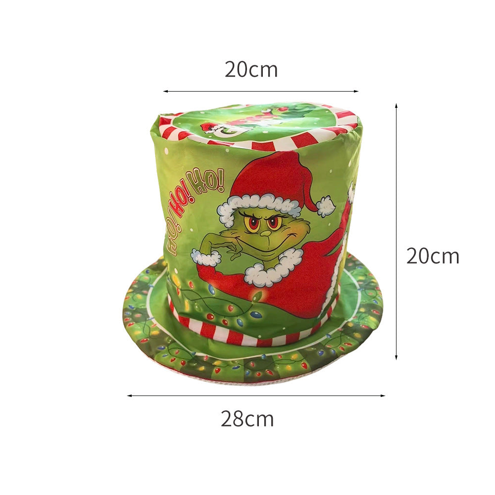 Launische Plüsch Grinch Mütze