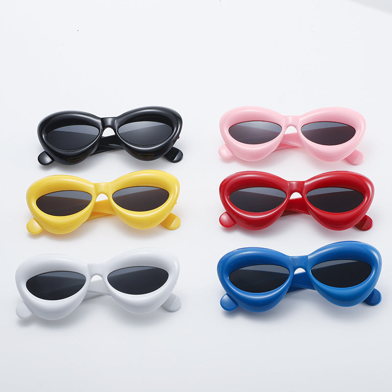 Damen Modische Cat-Eye Sonnenbrille mit einzigartigem Design Karnz