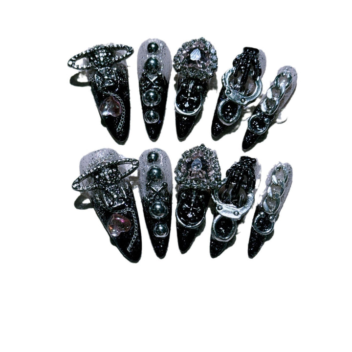 Glamouröse Nagelkunst Verlängerungen