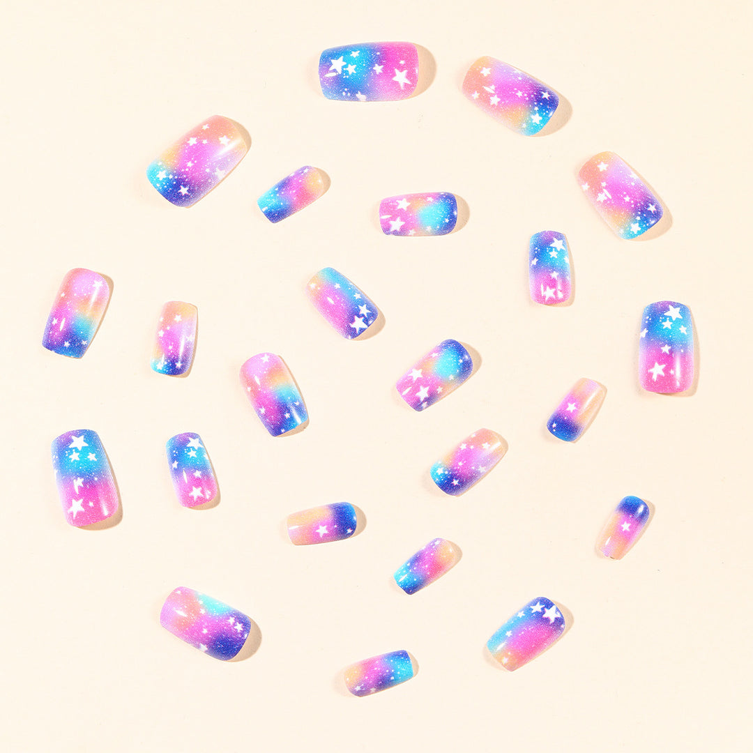 Galaxy-Inspirierte Nagelkunstverlängerungen Karnz
