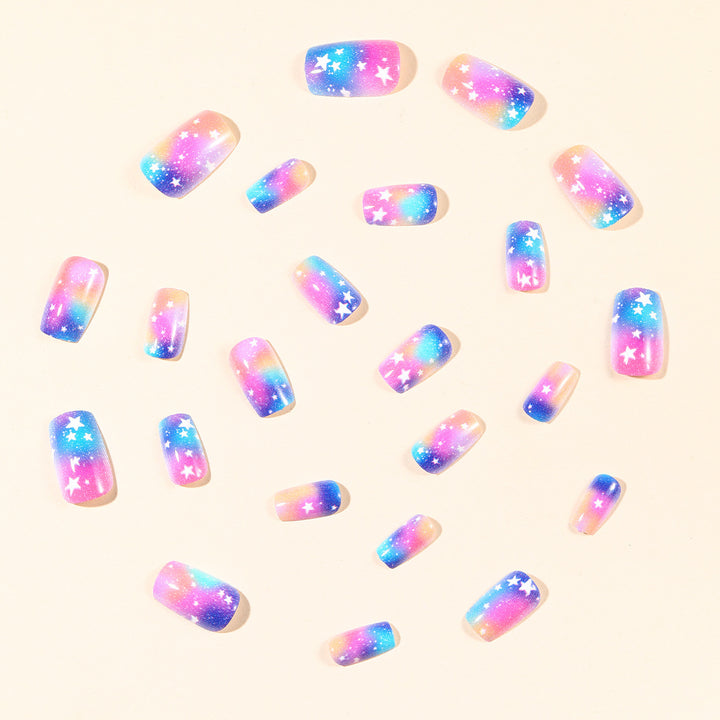 Galaxy-Inspirierte Nagelkunstverlängerungen Karnz