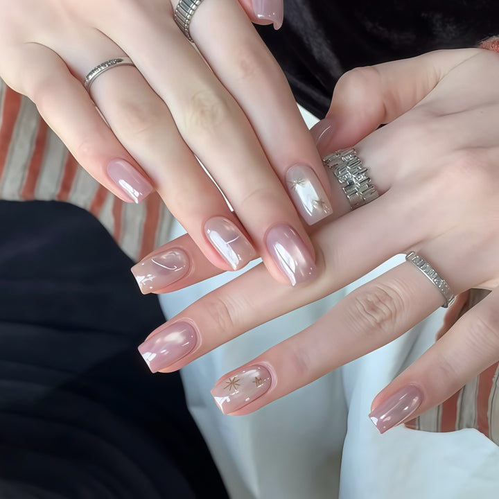 Künstlerische Designs Press-On Nagelset