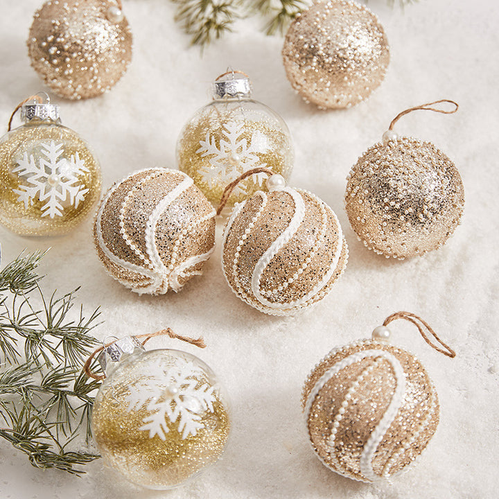 Dekorative Weihnachtsbaumkugeln Karnz