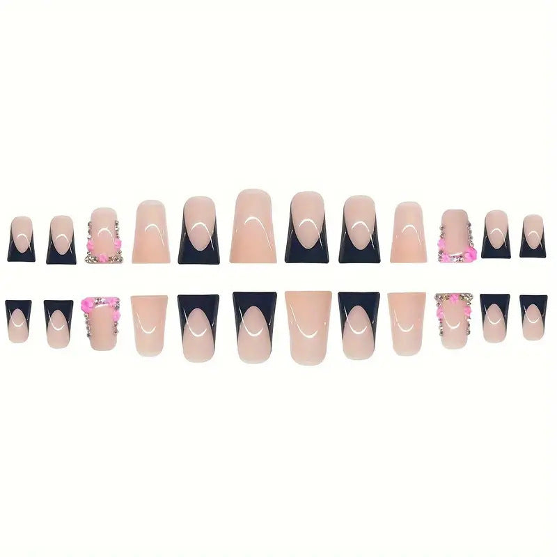 Glamouröse Stiletto-Nagelkunstverlängerungen Karnz