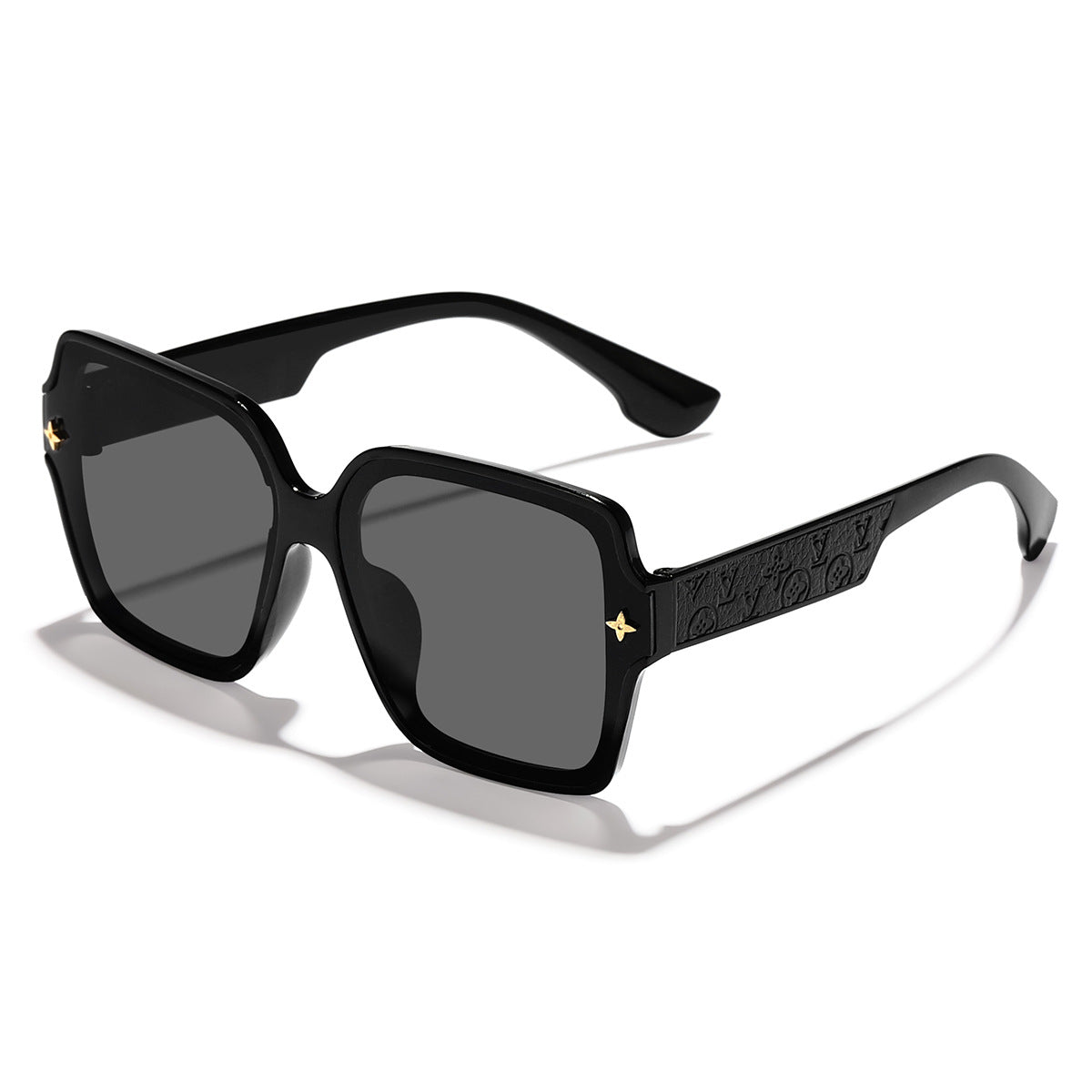 Damen stilvolle oversized Sonnenbrille mit modischem Rahmen Karnz