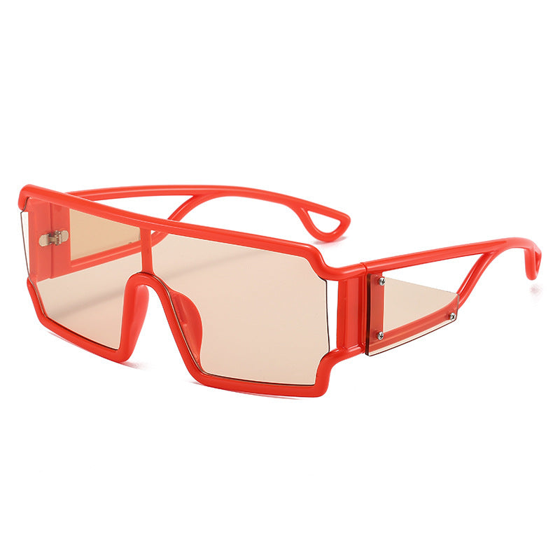 Damen modische Sport-Sonnenbrille mit schützendem Rahmen und angesagtem Design Karnz