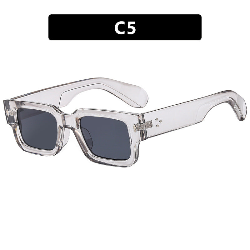 Damen modische quadratische Sonnenbrille mit robustem Rahmen und komfortablem Sitz Karnz
