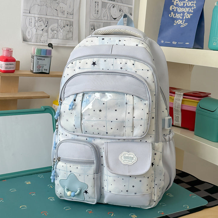 Süßer illustrierter Charakter-Rucksack Karnz