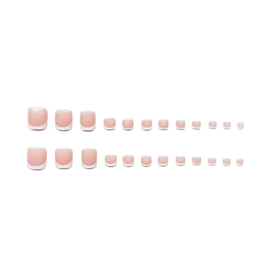 French Tip Nagelkunst Set Karnz