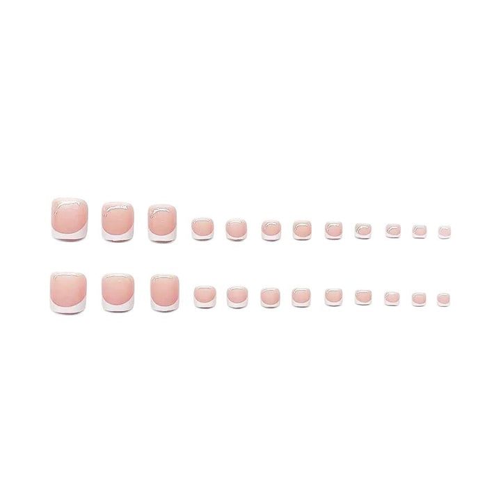 French Tip Nagelkunst Set Karnz