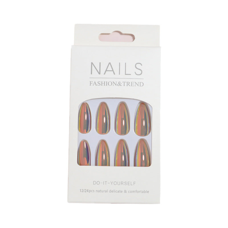Premium Glossy Gel Press-On Nägel Karnz