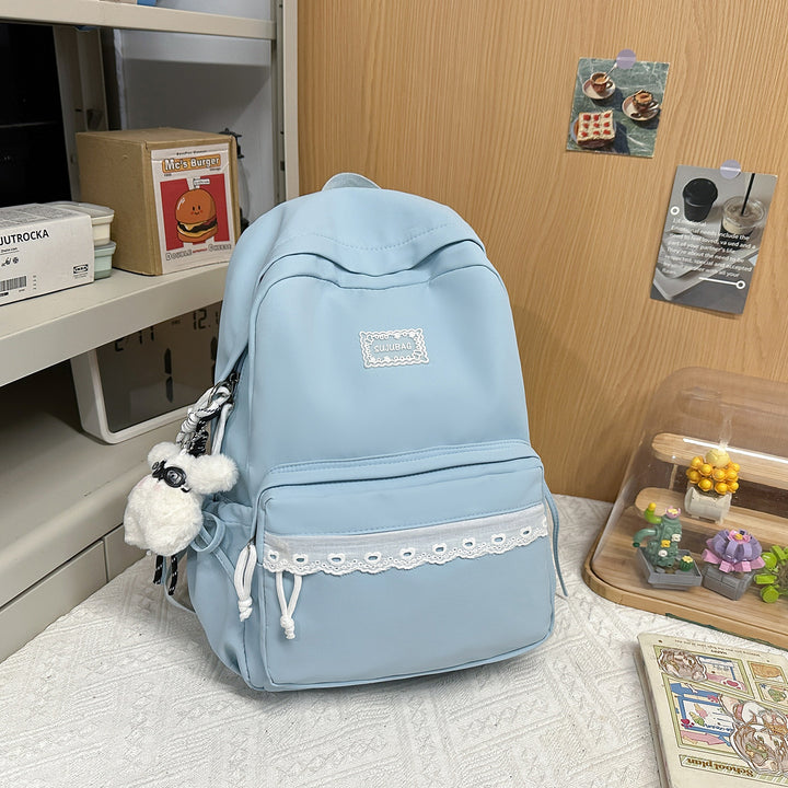 Stylischer kompakter Mini-Rucksack mit niedlichen Akzenten Karnz