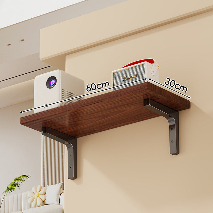 Wandmontierte schwebende Aufbewahrungse shelf mit Marmor-Effekt und Schwerlaststahlhaltern