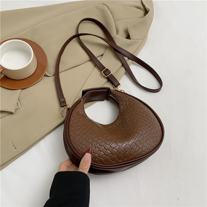 Texturierte Gewebte Crossbody Tasche Karnz