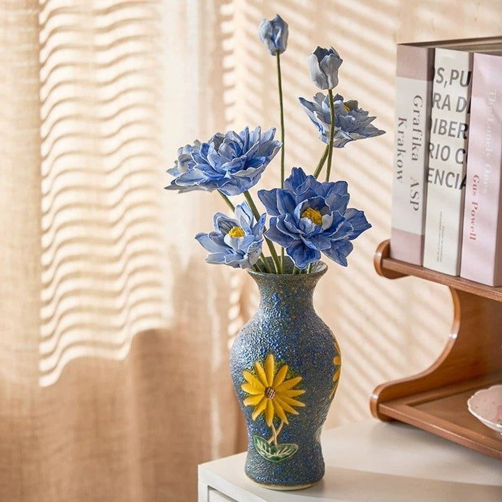 Dekorativer Handgefertigter Blumenvasen
