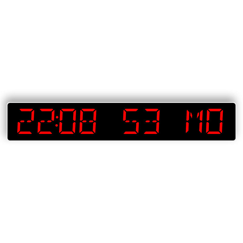 Digitaler Wandwecker mit grossem LED-Display Karnz