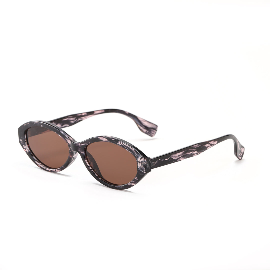 Damen modische Cat-Eye Sonnenbrille mit ergonomischem Rahmen Karnz