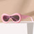 Damen futuristische Augenmaske Sonnenbrille Karnz