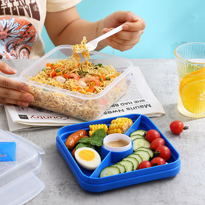 Vielseitige Mehrfach-Kompartiment-Lunchbox mit auslaufsicherem Design