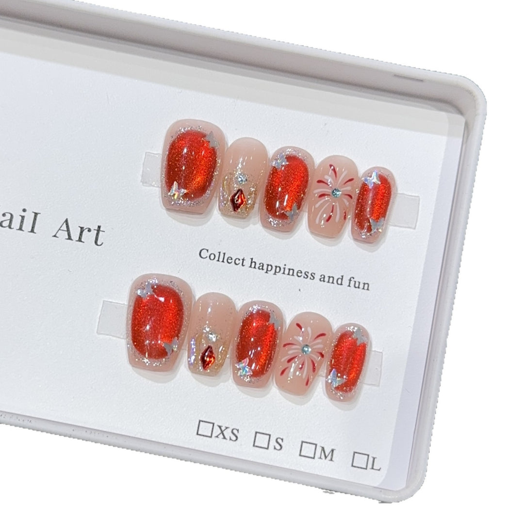 Glitzernde Kunstnägel Karnz