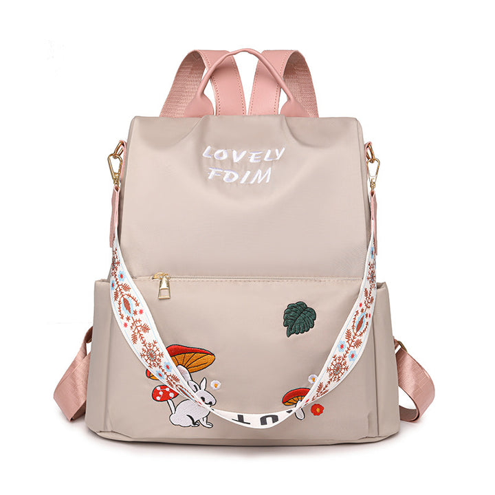 Stylische Bestickte Rucksack