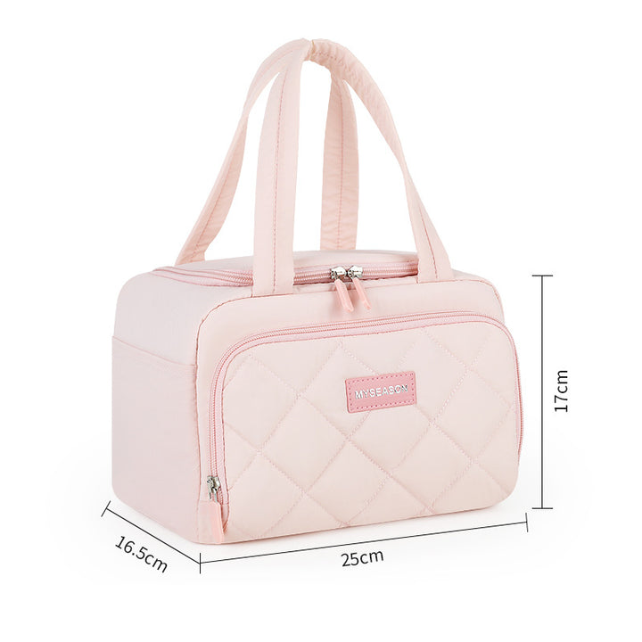 Isolierte gesteppten Lunch-Kühltasche Karnz