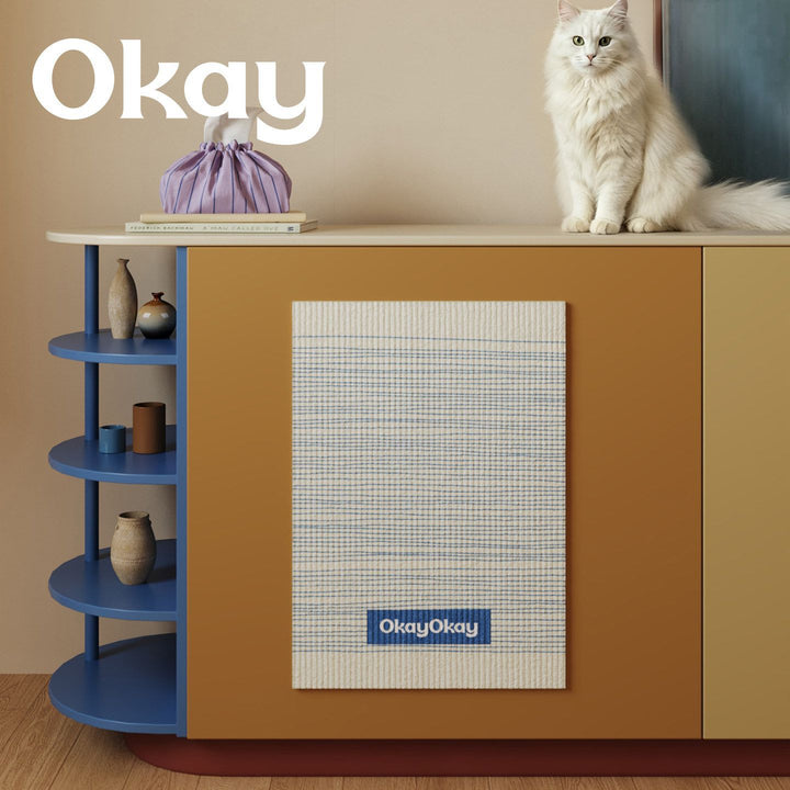 Wall-Mounted Sisal Cat Scratching Panel