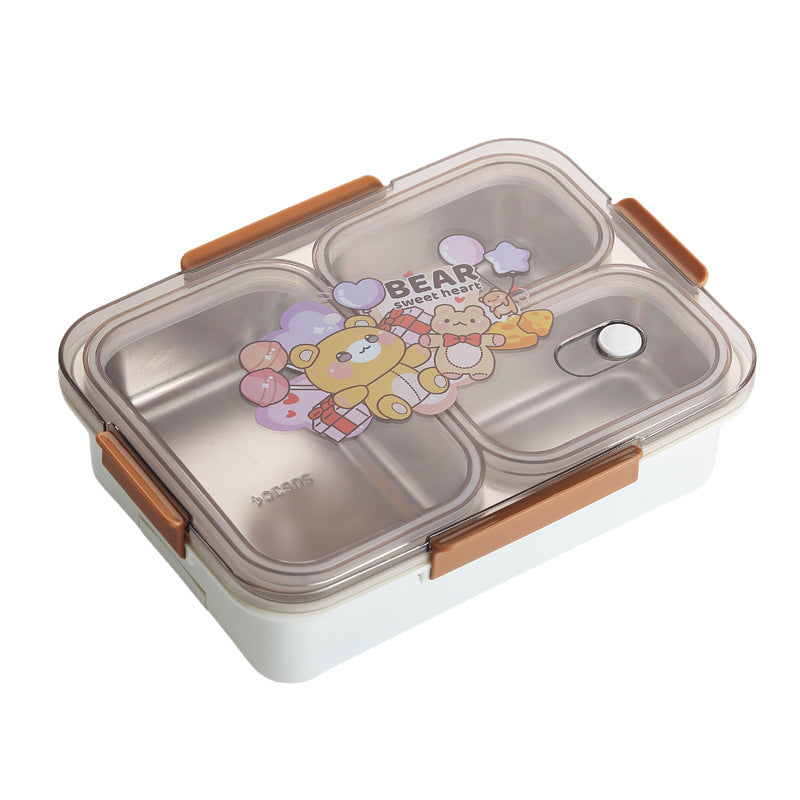 Bären-Themen Multi-Abteil Bento Lunch Box