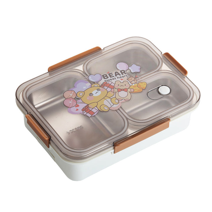 Bären-Themen Multi-Abteil Bento Lunch Box