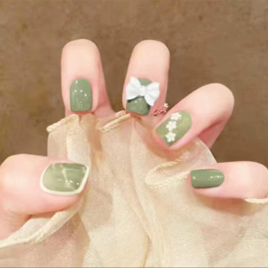 Florale Nagelkunst Dekorationen Karnz