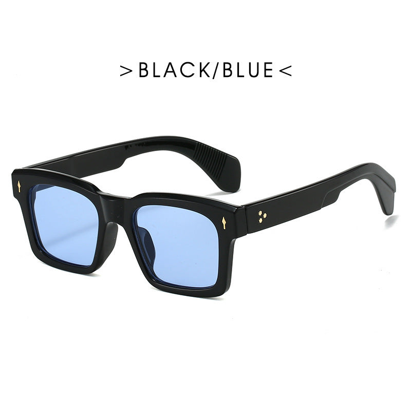 Damen moderne Sonnenbrille im claro-geometrischen Design Karnz