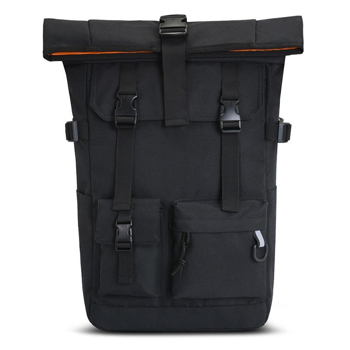 Moderner Rolltop-Rucksack mit Multifunktionalen Außentaschen Karnz