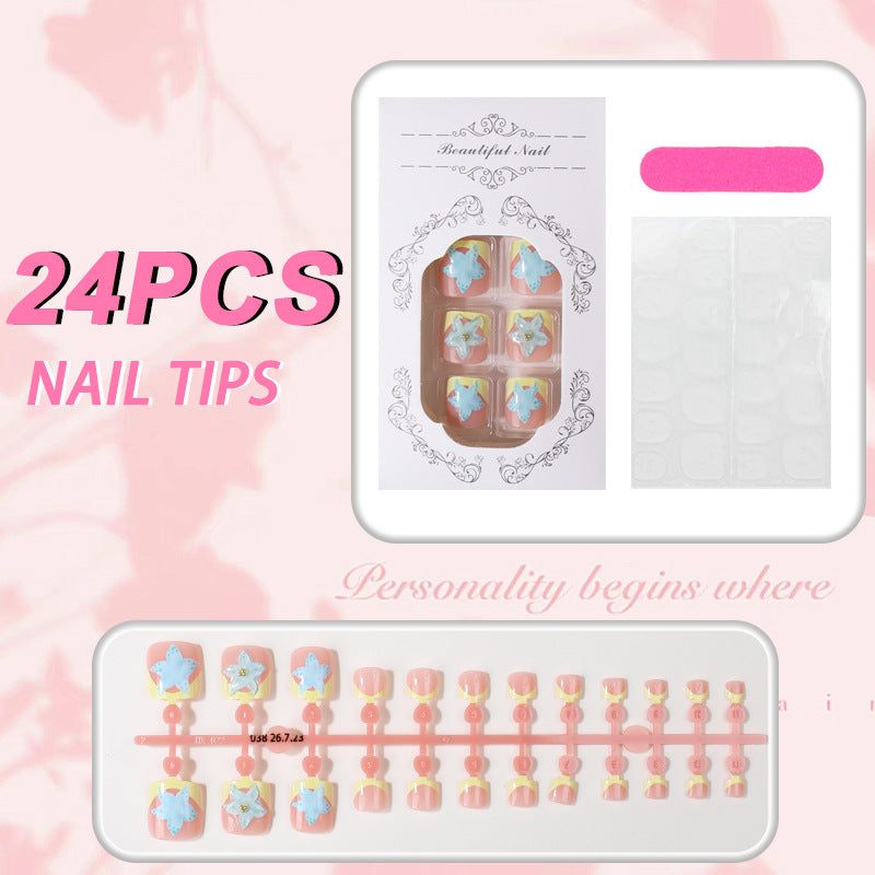 Dekorative Press-On Nail Art Tipps Karnz
